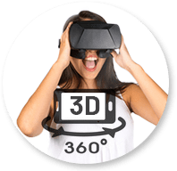 Pilotez votre visite en 3D